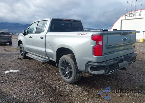 2024 Chevrolet Silverado 1500 4Wd Standard Bed Lt Trail Boss z USA, uszkodzony, nr VIN 3GCUDFE89RG317324